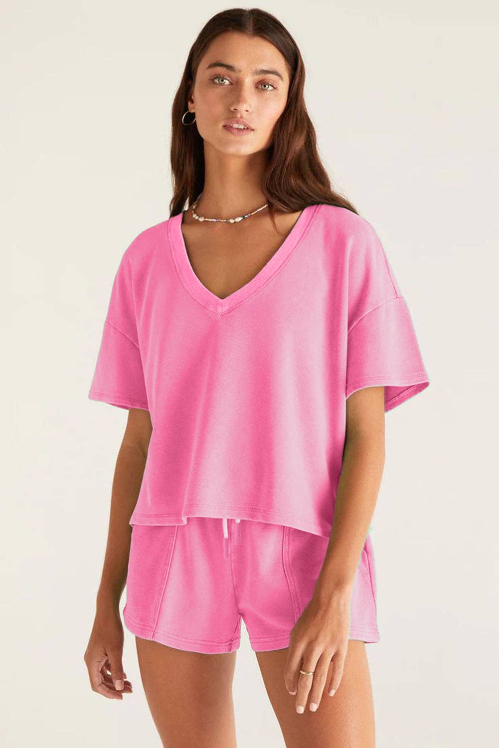 Two Pc Shorts Set