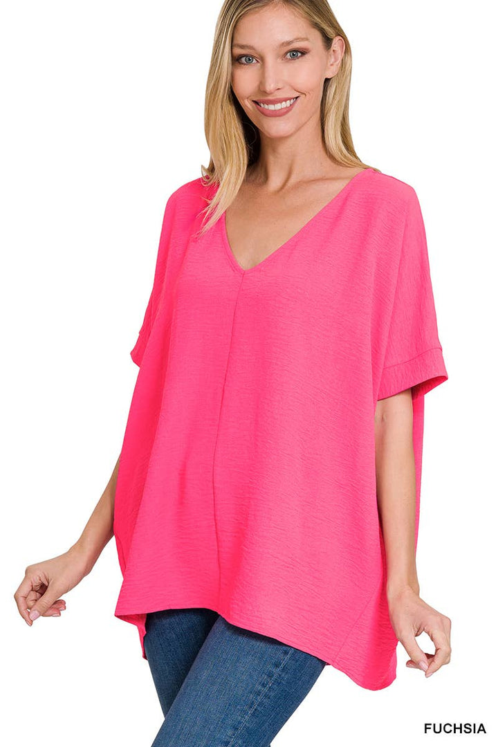42POPS - Airflow Dolman Short Sleeve Top