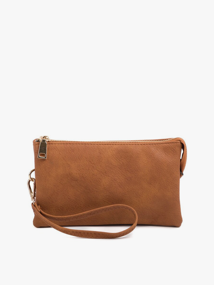 Jen &amp; Co. - Riley Monogrammable 3 Compartment Crossbody/Wristlet | M013