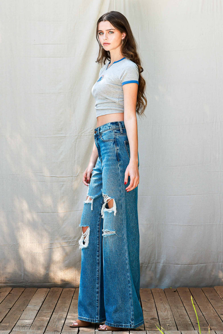 Vibrant M.i.U - Euphoria Wide Jeans