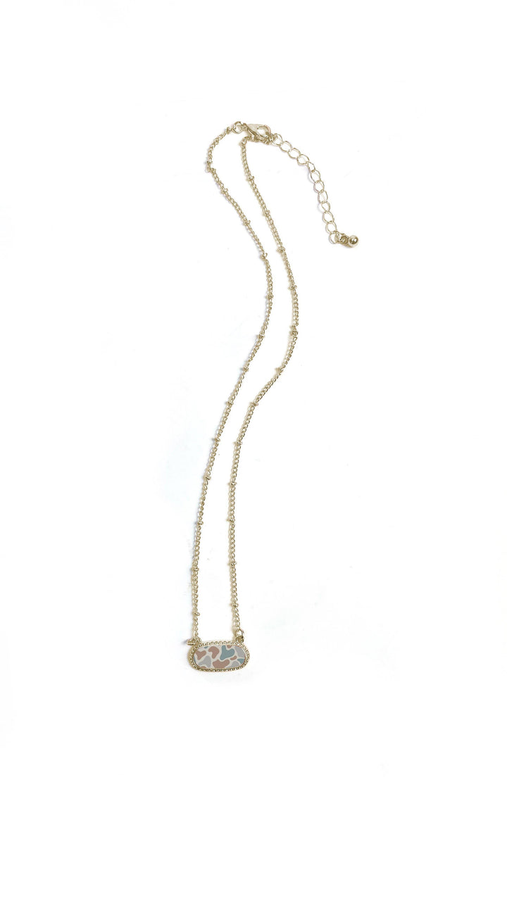 The Front Porch Label - Camo Necklace
