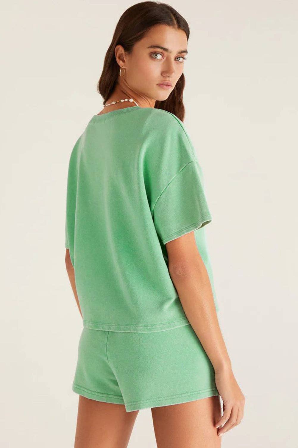 Two Pc Shorts Set