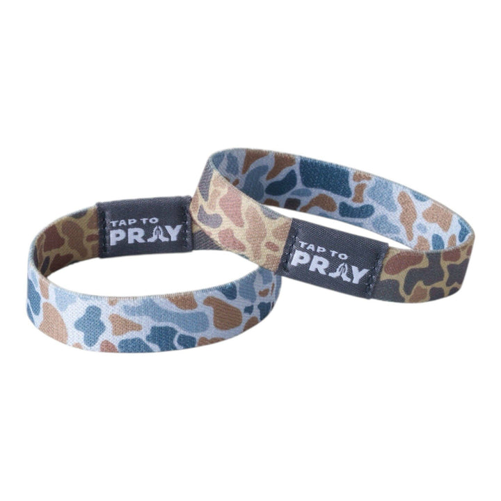 Versible - Tap To Pray® Wristband – River Rock Camo - Sahara and Copper