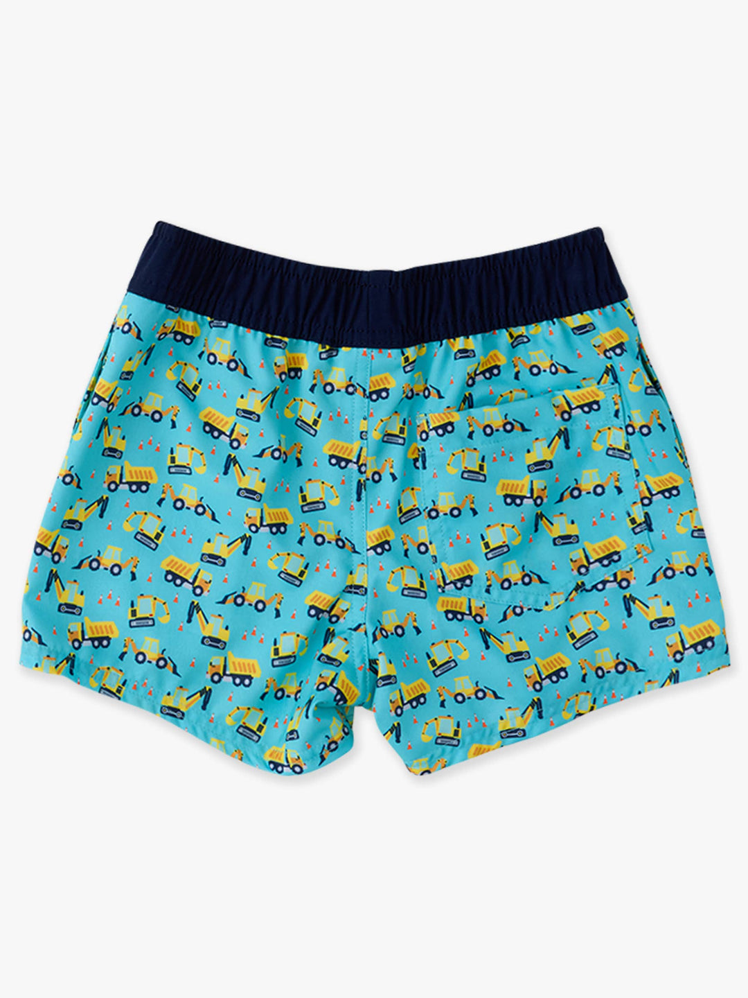 RuffleButts - Boys Under Construction Performance Court Shorts