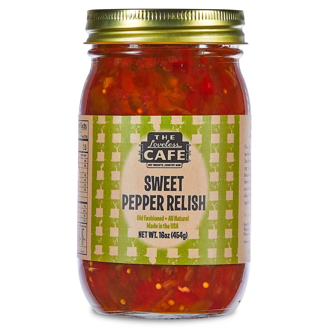 The Loveless Cafe - Sweet Pepper Relish 16 oz