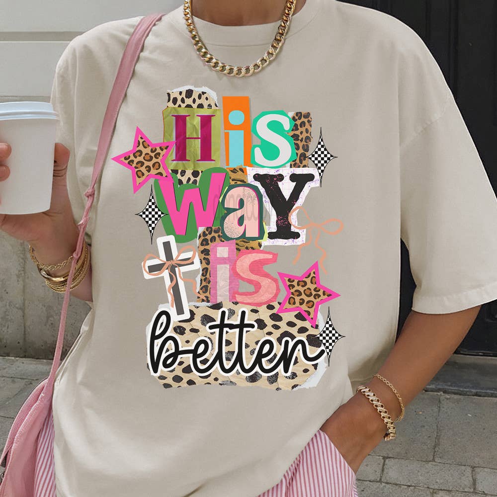Trendy Transfers - Retro His Way Is Better DTF Heat Transfer
