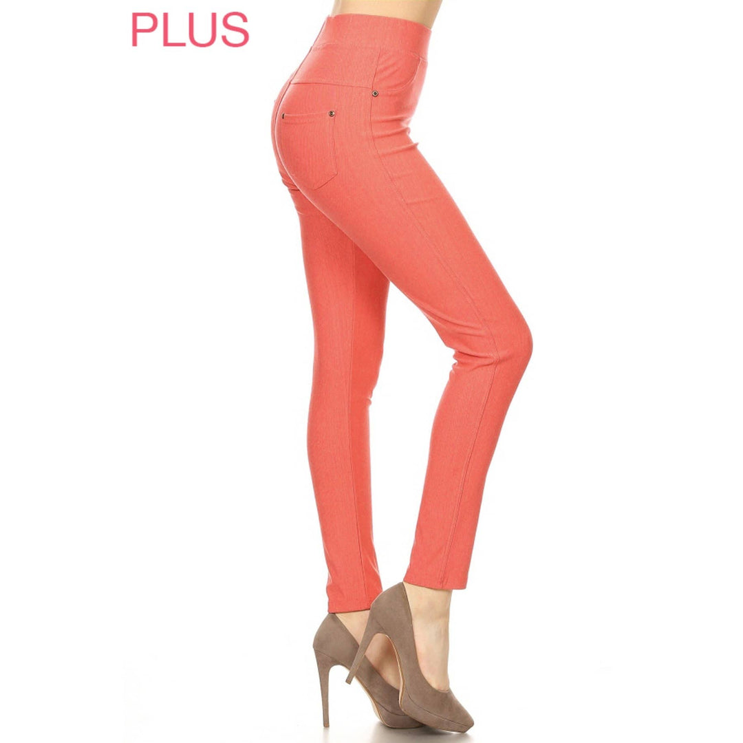 Leggings Depot - Plus Size Jeggings (2X3X)