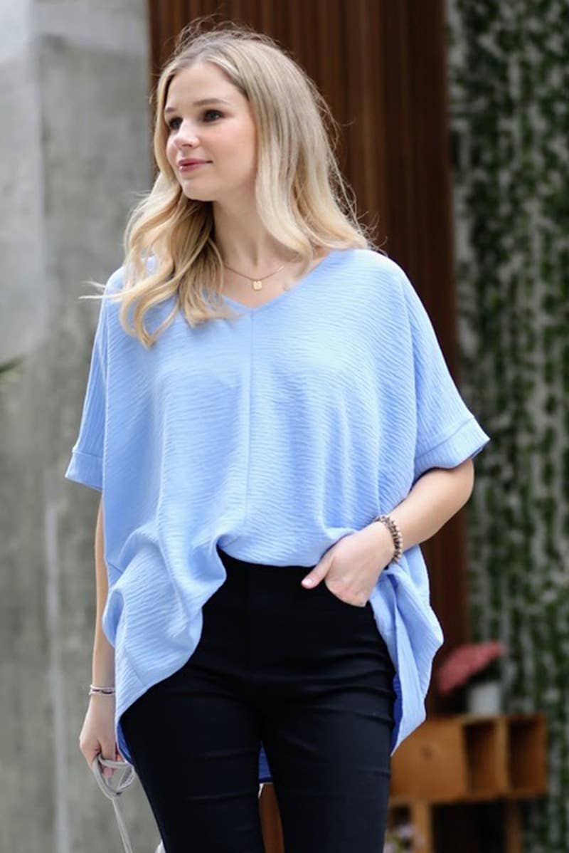 42POPS - Airflow Dolman Short Sleeve Top SI-24277