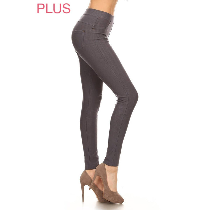Leggings Depot - Plus Size Jeggings (2X3X)