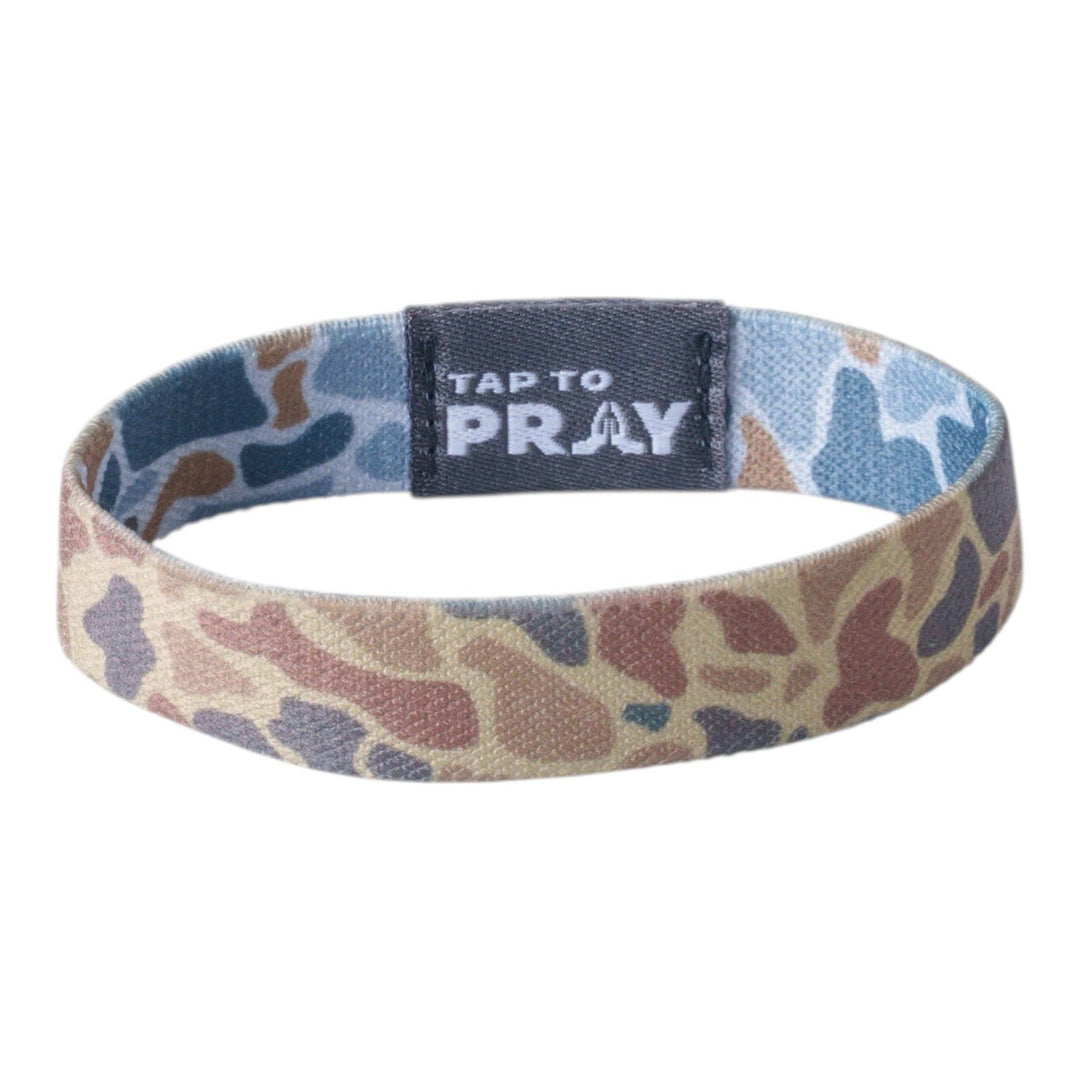 Versible - Tap To Pray® Wristband – River Rock Camo - Sahara and Copper
