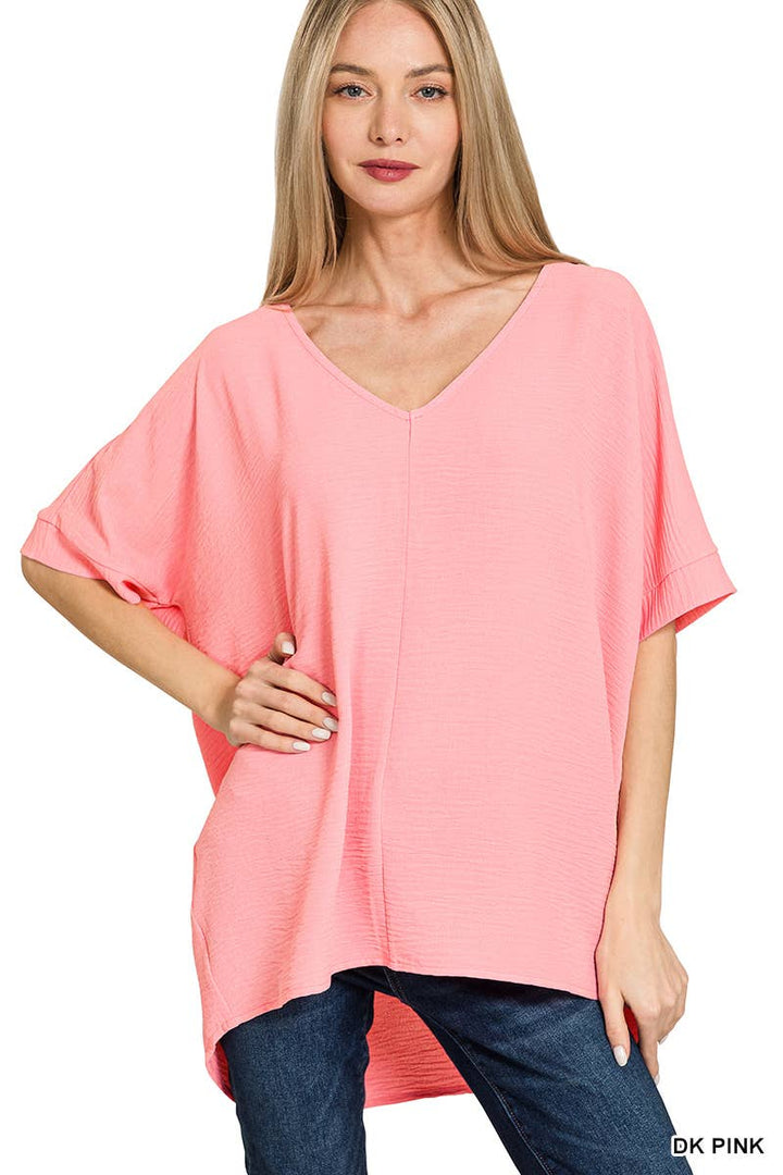 42POPS - Airflow Dolman Short Sleeve Top SI-24277