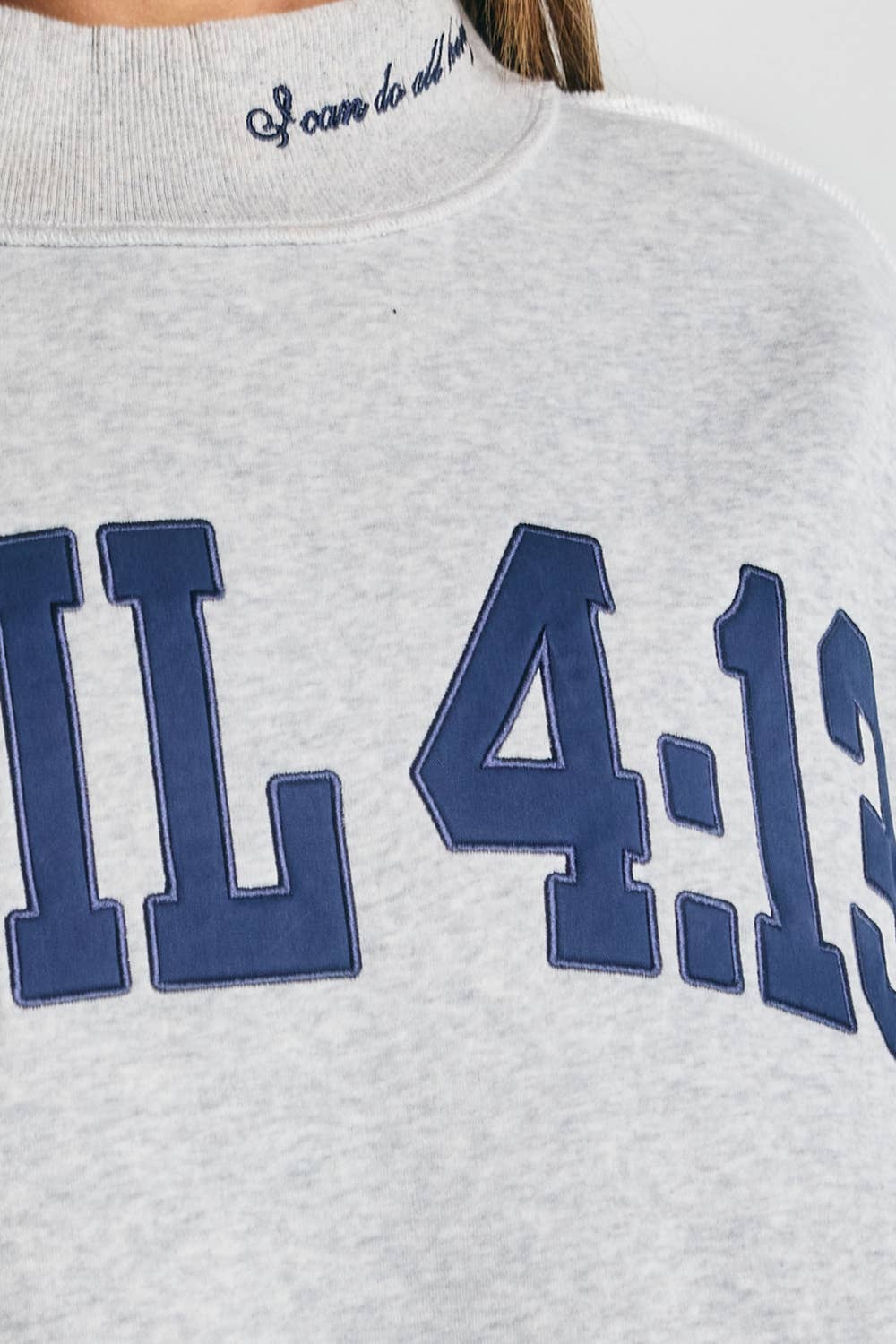 BUCKETLIST INC - IT2594E-PHIL413 | PHIL 4:13 Mock-Neck Sweatshirt