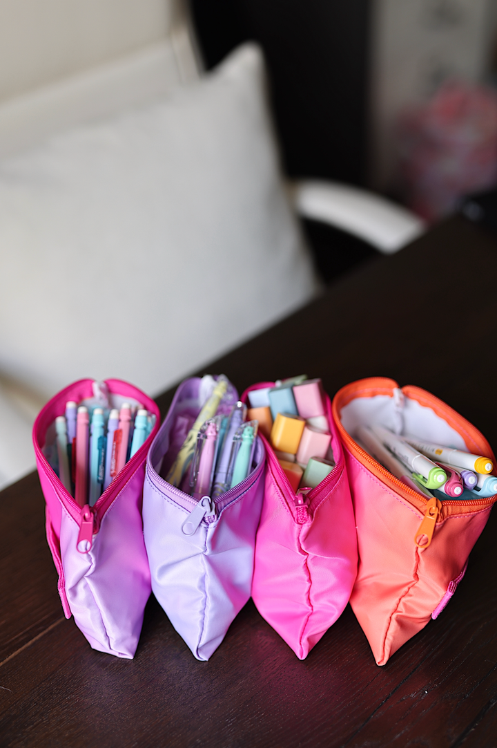 Jadelynn Brooke - Expandable Organizer-Palm Springs (Orange/Lavender Gradient)