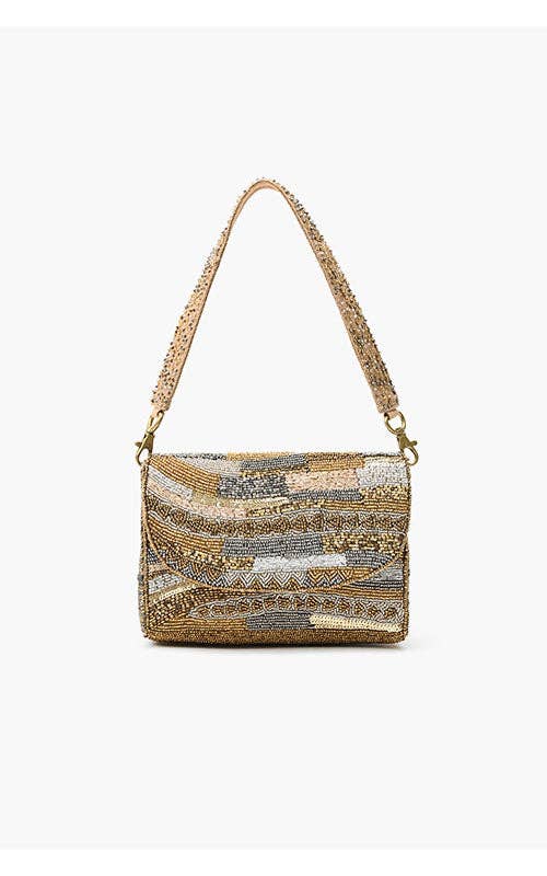 America &amp; Beyond - Golden Layers Handbag