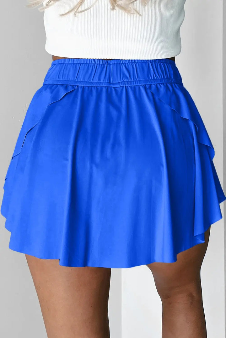 Drawstring Tennis Skorts