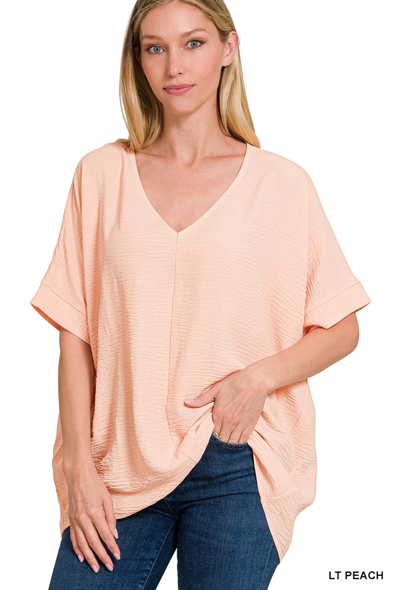 42POPS - Airflow Dolman Short Sleeve Top