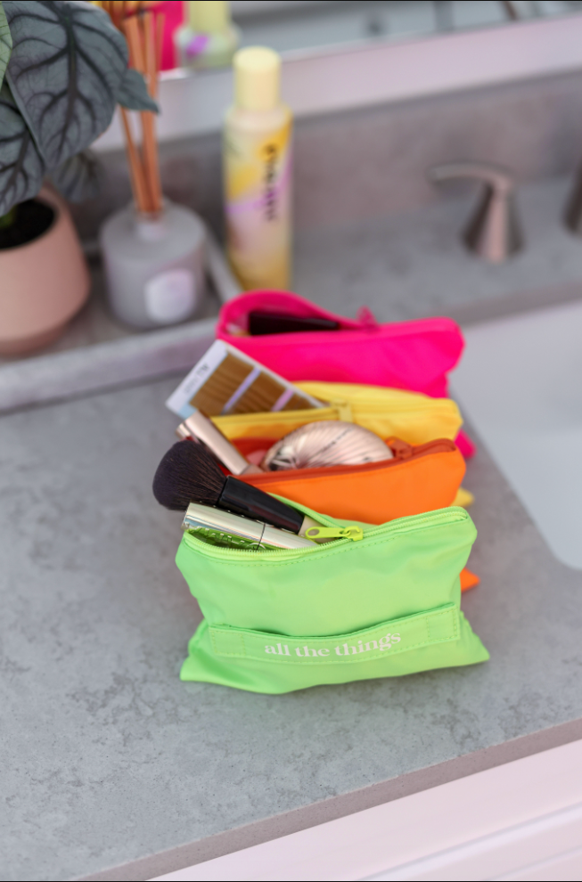 Jadelynn Brooke - Expandable Organizer - NEON - Lime/Pink/Orange/Yellow