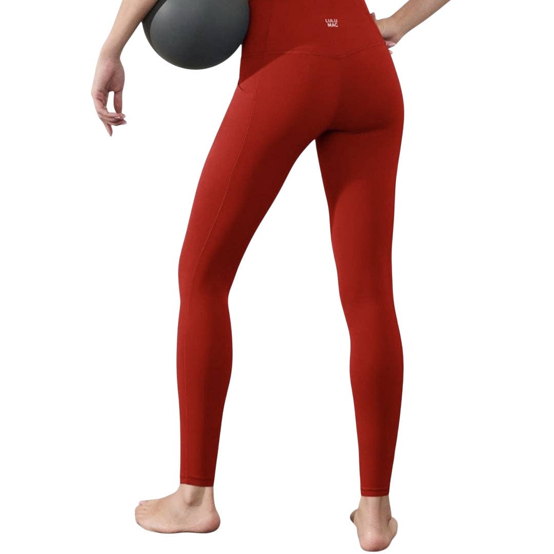 Girlie Girl Originals - SLG-4248 SOLID LEGGINGS RED