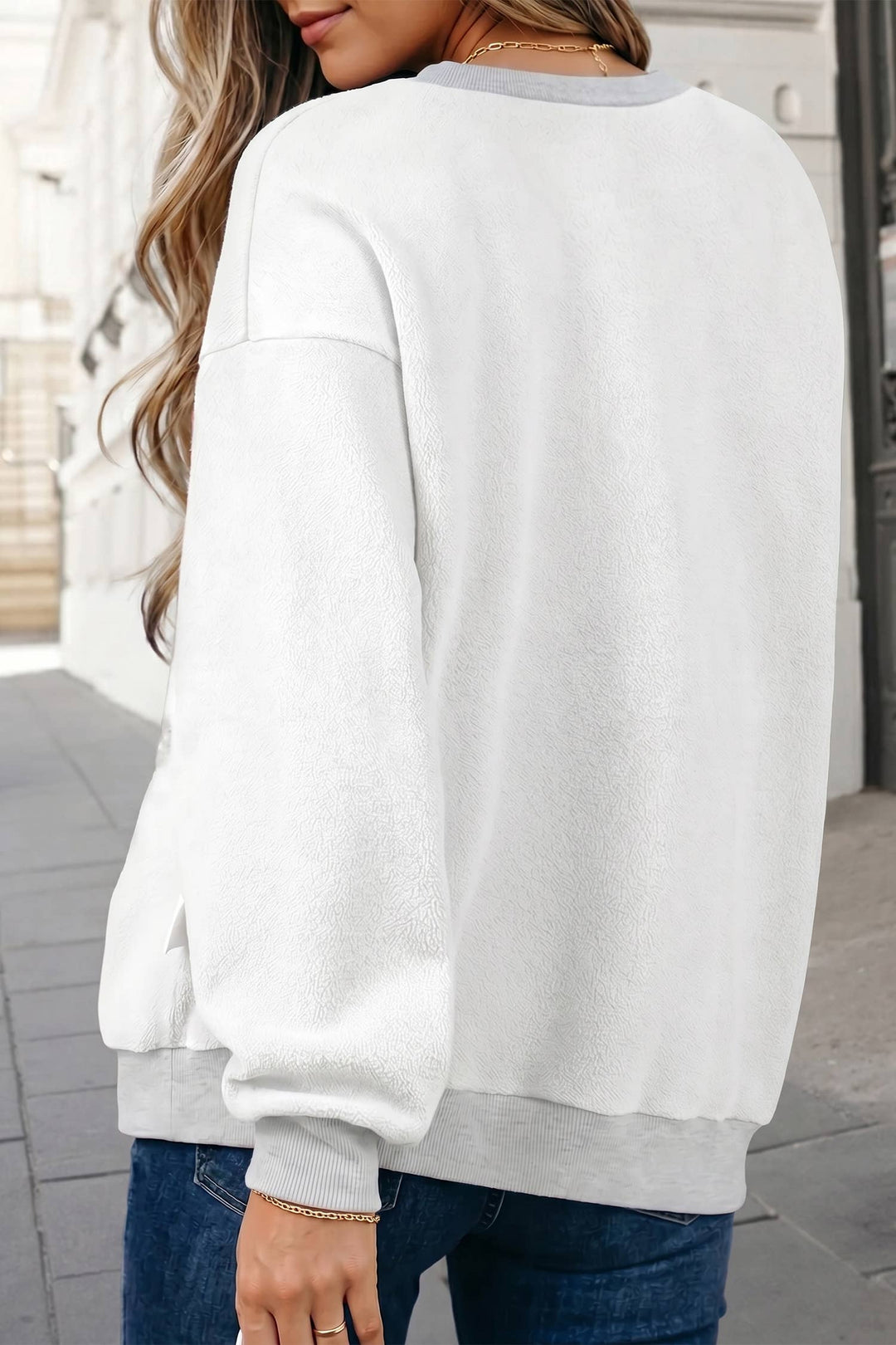 AL / BAMA Graphic Mock Neck Reversible Sweatshirt |