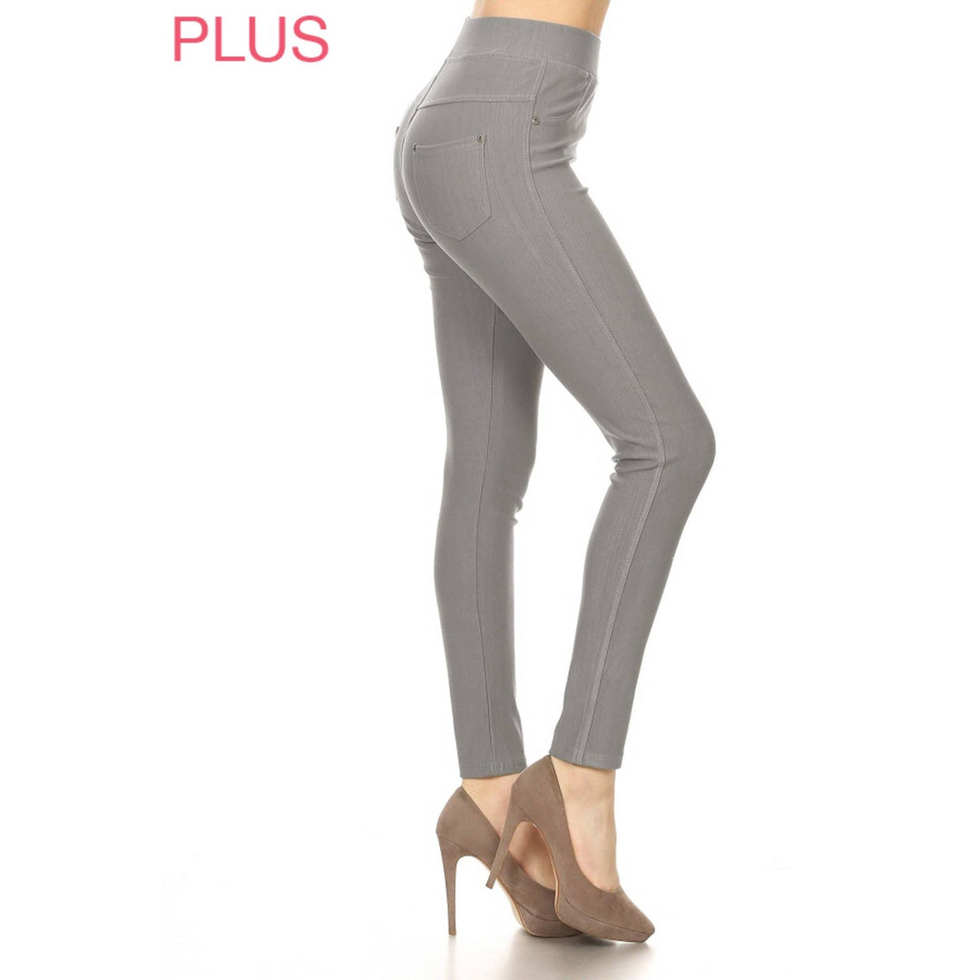 Leggings Depot - Plus Size Jeggings (2X3X)