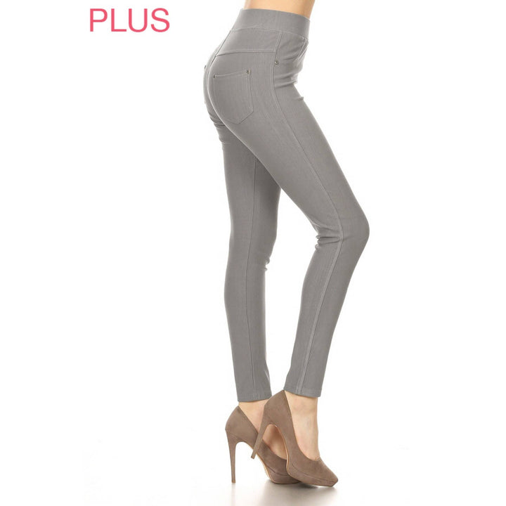 Leggings Depot - Plus Size Jeggings (2X3X)