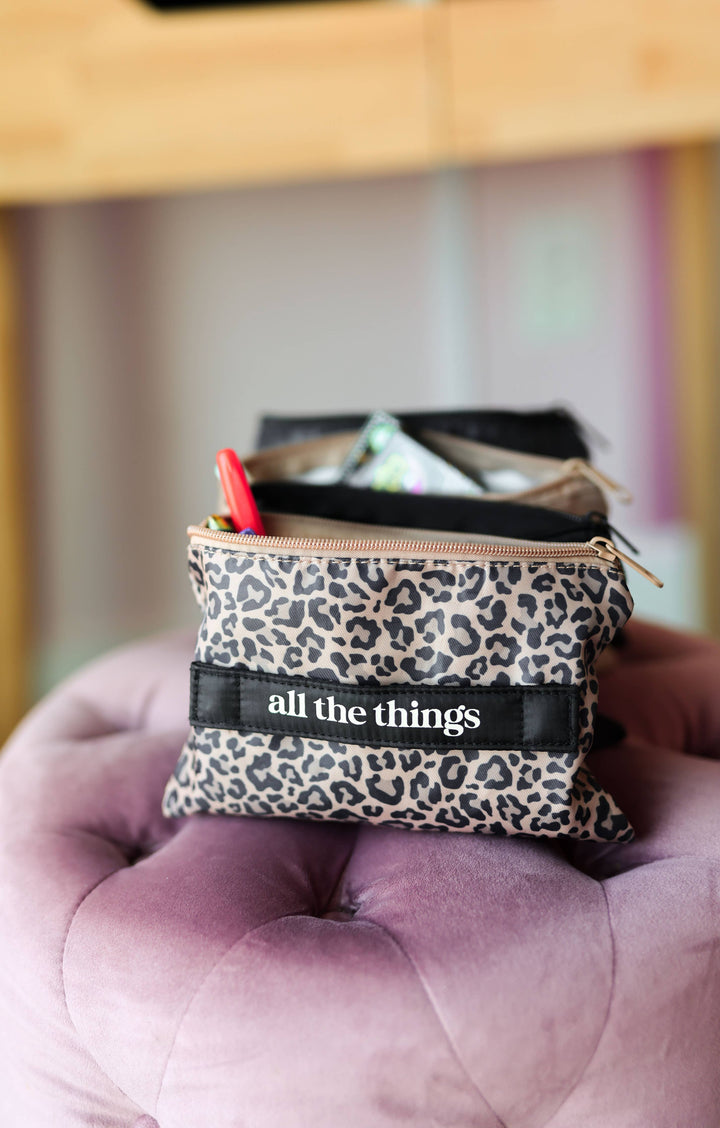 Jadelynn Brooke - Expandable Organizer – Traditional Cheetah