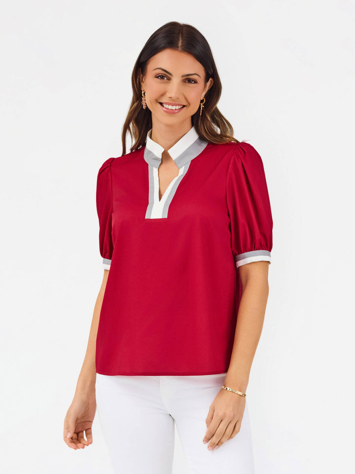 Tricia Top | Crimson + White