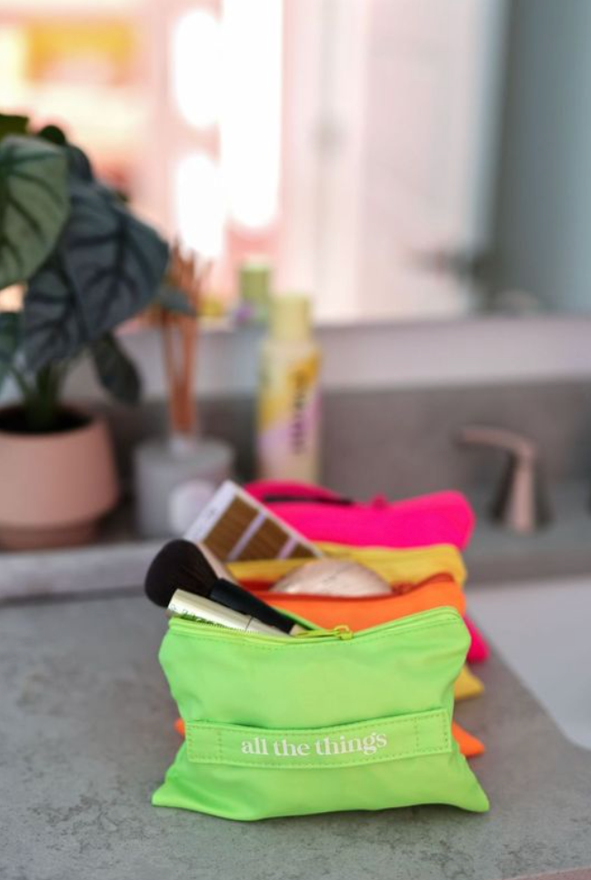 Jadelynn Brooke - Expandable Organizer - NEON - Lime/Pink/Orange/Yellow