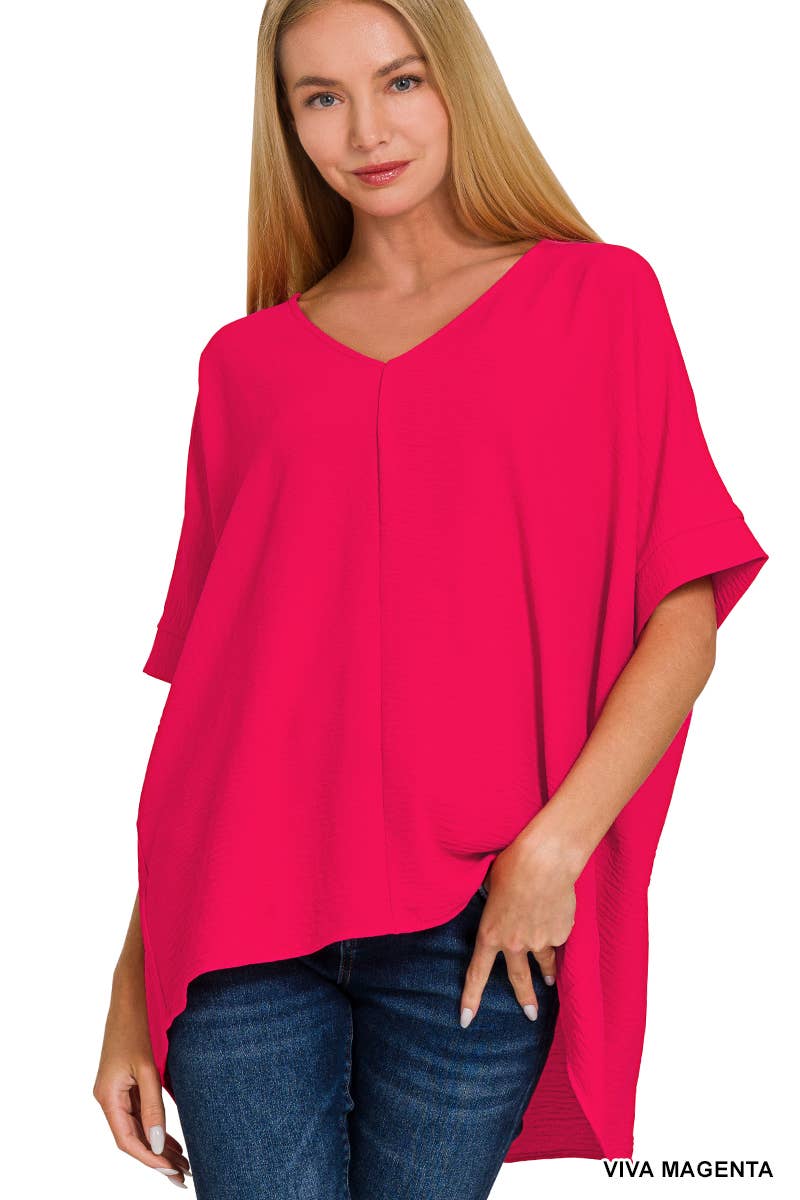 42POPS - Airflow Dolman Short Sleeve Top