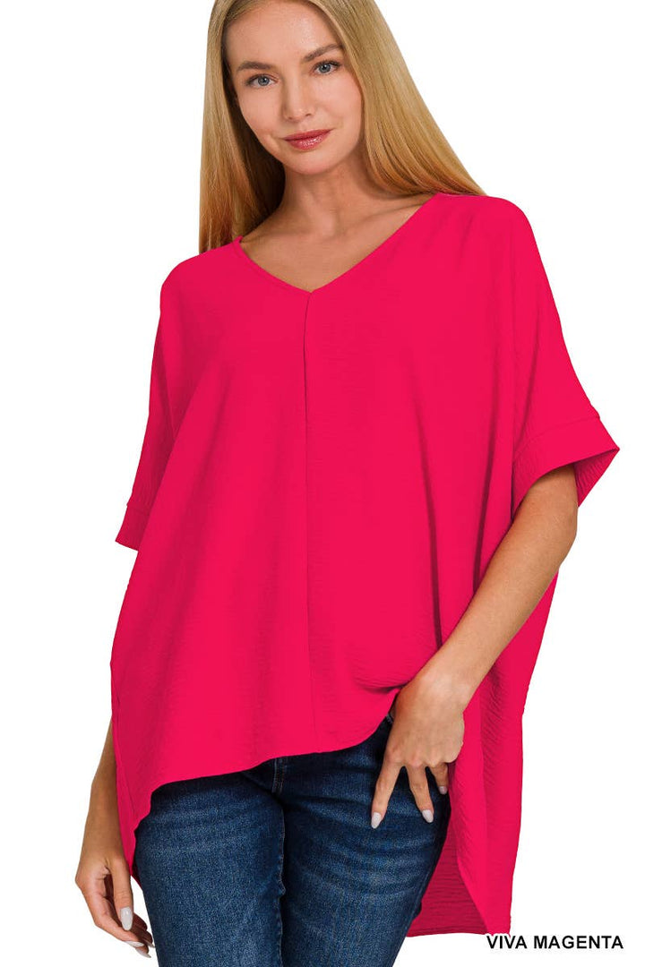 42POPS - Airflow Dolman Short Sleeve Top