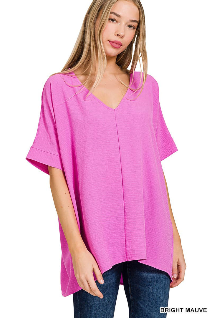 42POPS - Airflow Dolman Short Sleeve Top