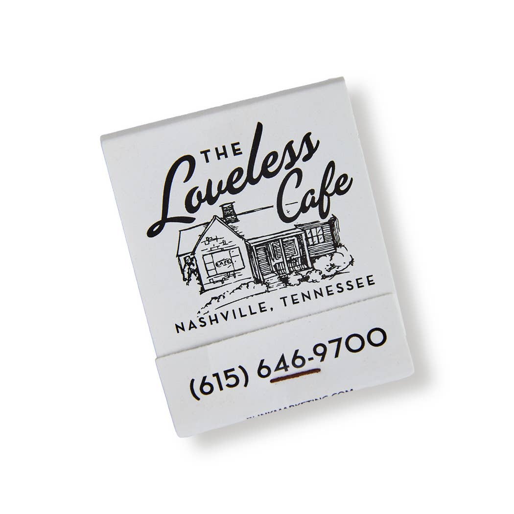 The Loveless Cafe - Cafe Illustration Match Book
