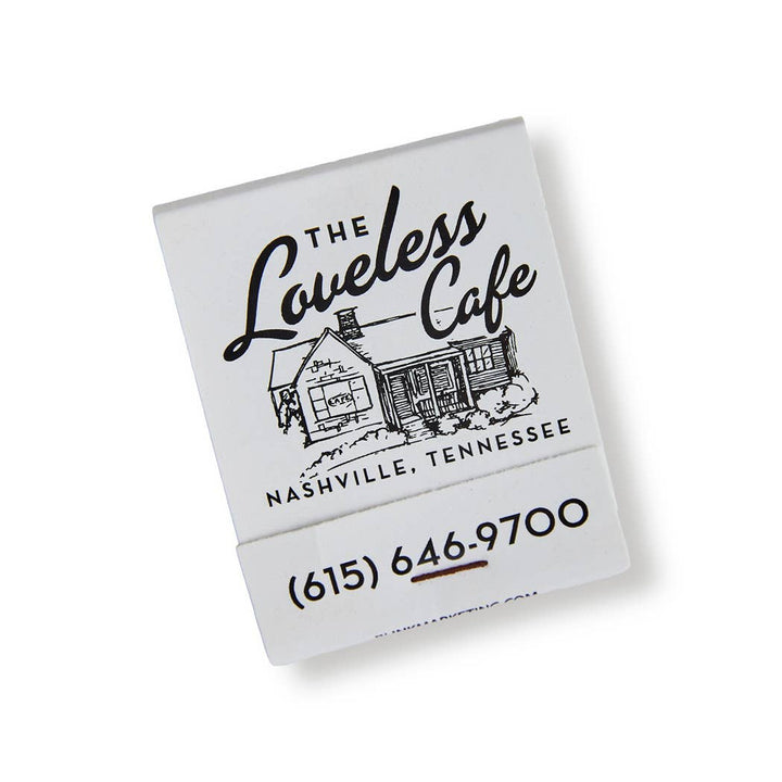 The Loveless Cafe - Cafe Illustration Match Book