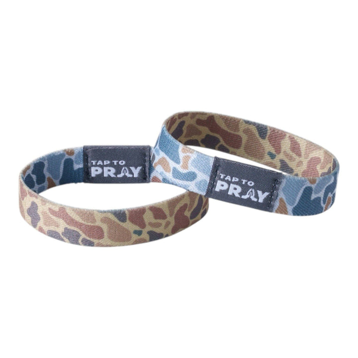 Versible - Tap To Pray® Wristband – River Rock Camo - Sahara and Copper