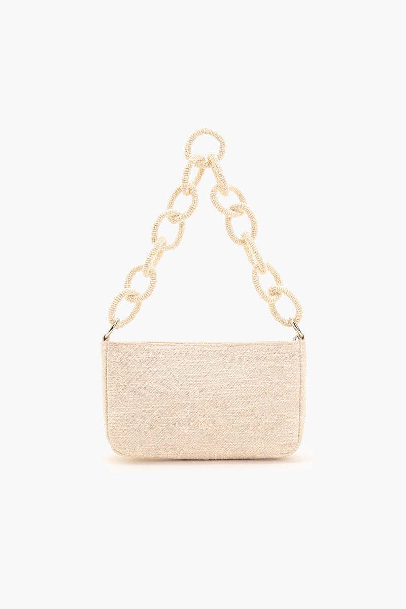 America &amp; Beyond - Shimmering Sands Embellished Shoulder Bag