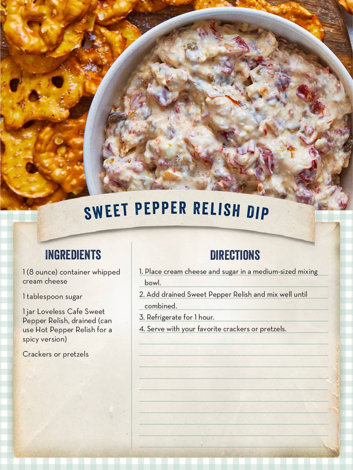 The Loveless Cafe - Sweet Pepper Relish 16 oz