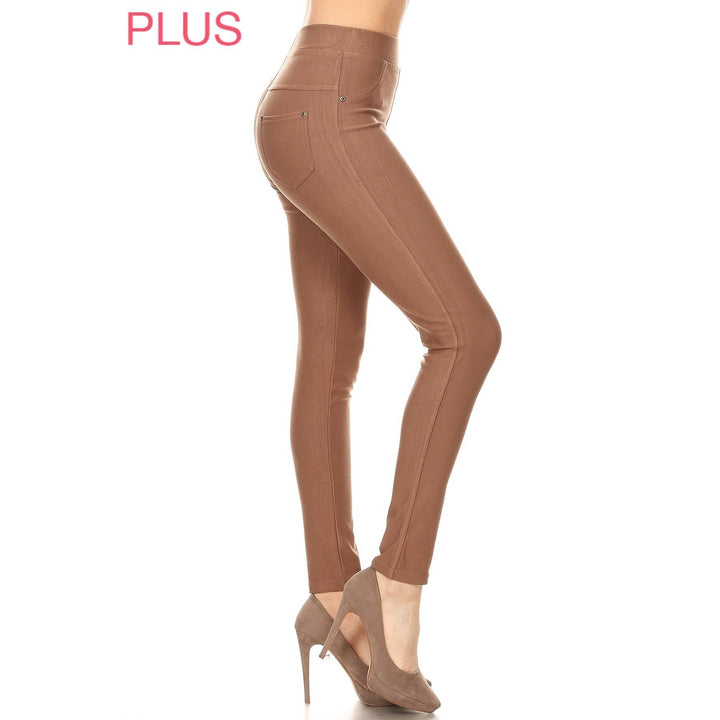 Leggings Depot - Plus Size Jeggings (1X2X)