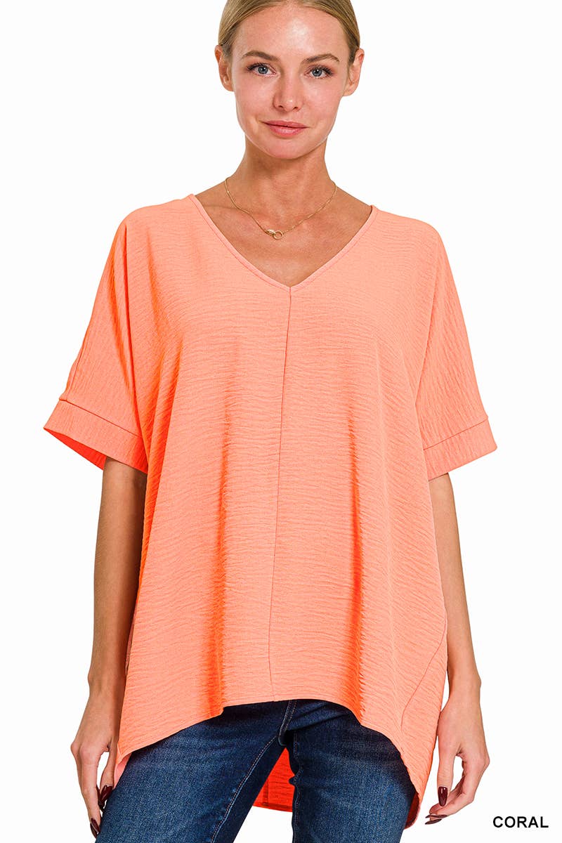 42POPS - Airflow Dolman Short Sleeve Top