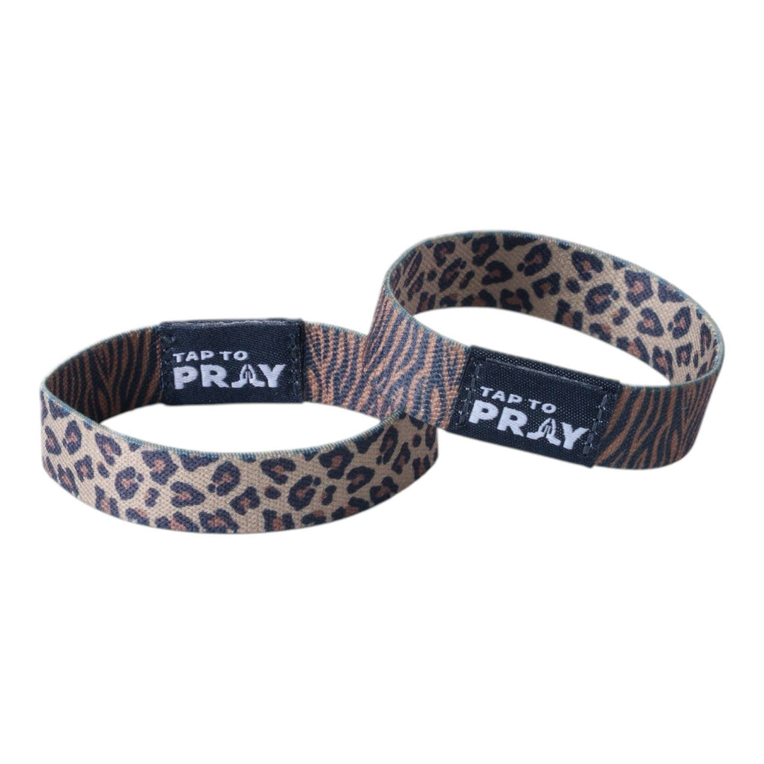 Versible - Tap To Pray® Wristband – Safari Leopard