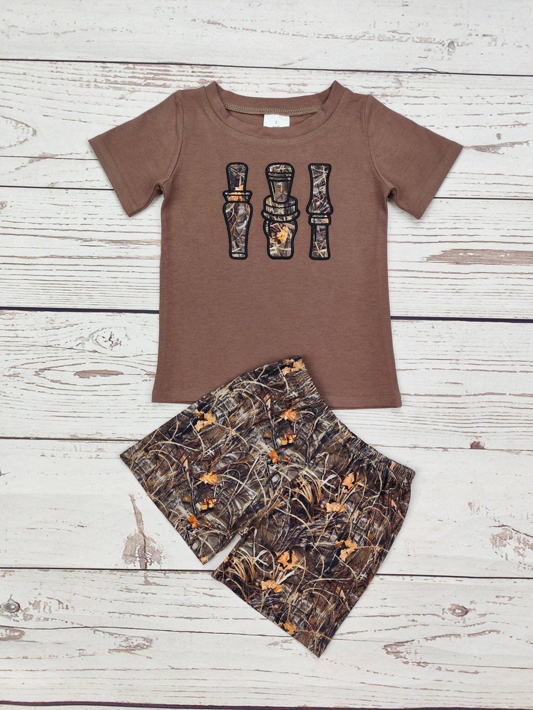 Camouflage Appliqué Summer Set