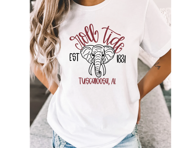 Pocketful of Prints - Alabama Roll Tide Tee