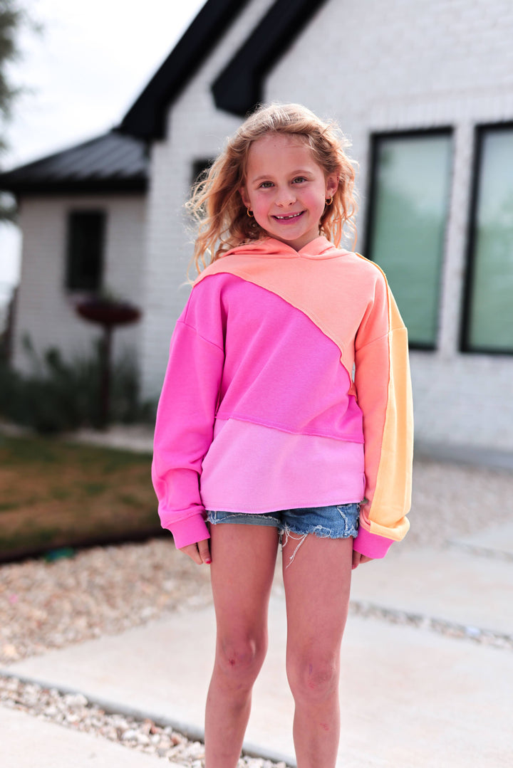 Jadelynn Brooke - Hoodie – Miles Ahead (YOUTH) Hoodie - Sunset