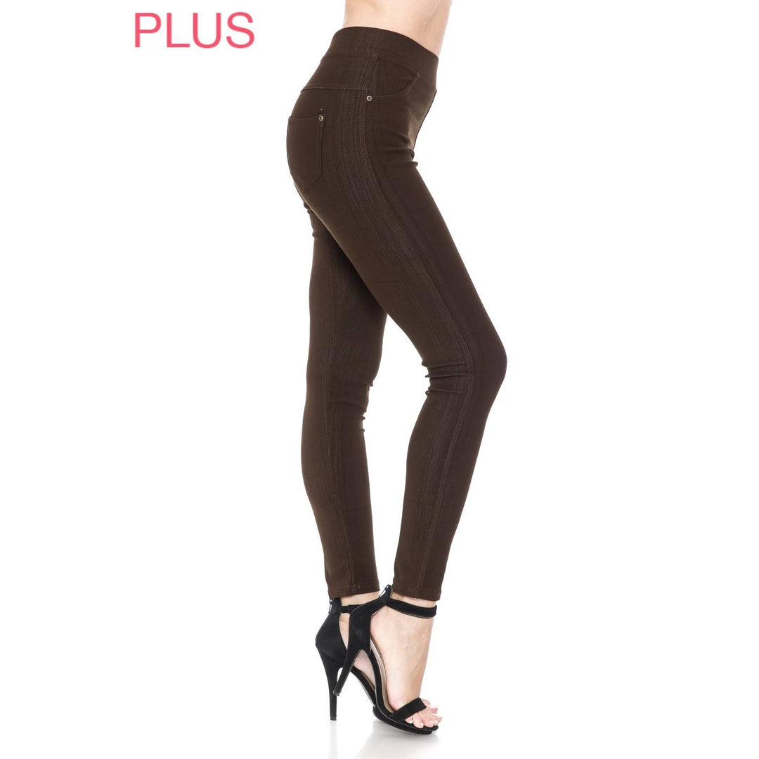 Leggings Depot - Plus Size Jeggings (2X3X)