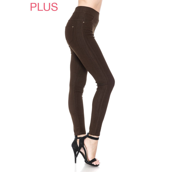 Leggings Depot - Plus Size Jeggings (2X3X)