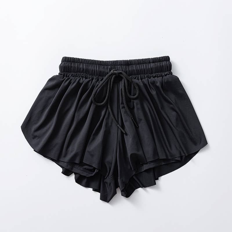 Rosa Clothing - Flowy Athletic Shorts for Women Workout Running Gym