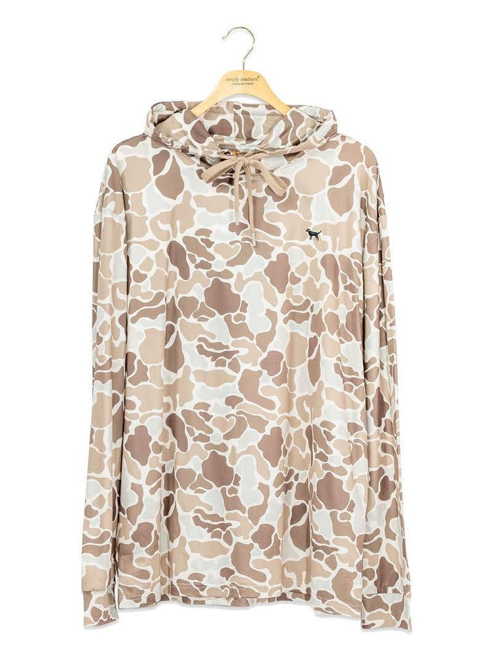 simply southern- camo pullover