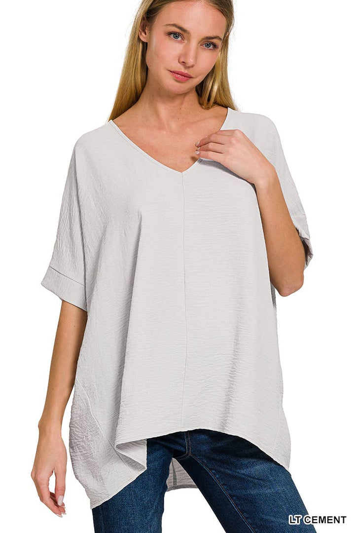 42POPS - Airflow Dolman Short Sleeve Top SI-24277