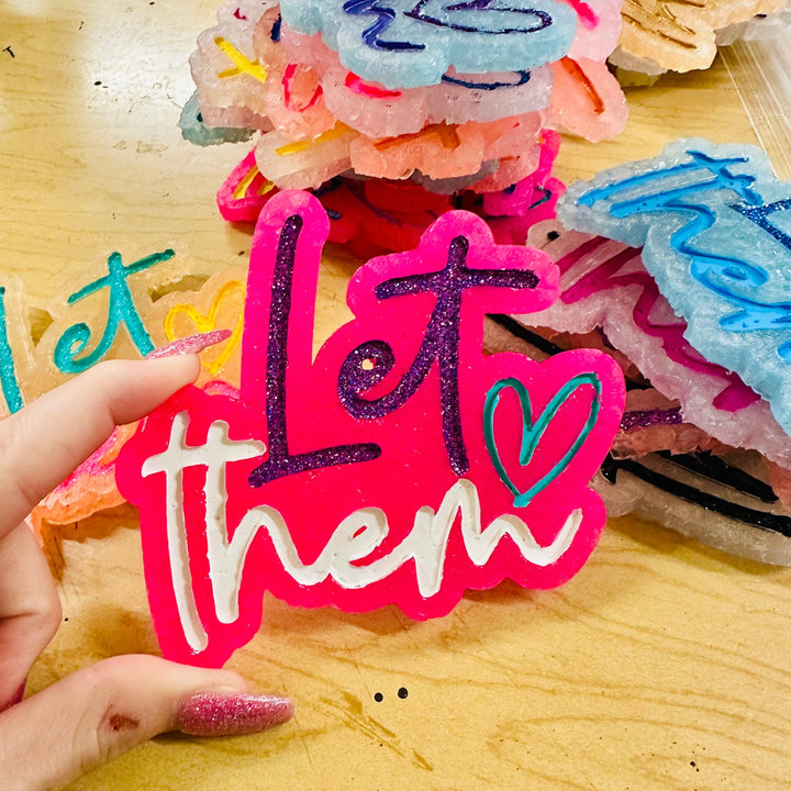 "Let Them" Car Freshie