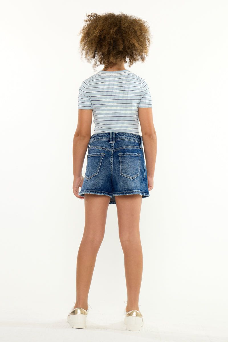 YOUTH CROSS OVER WAISTBAND SKORT