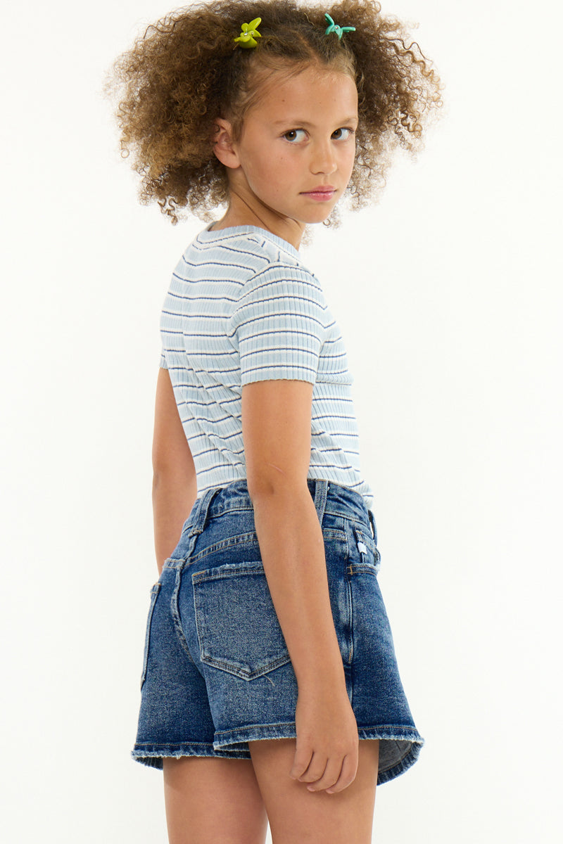 YOUTH CROSS OVER WAISTBAND SKORT